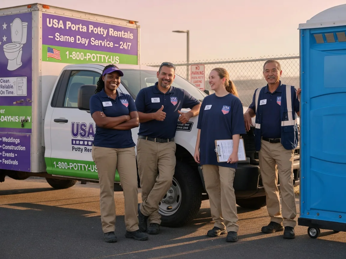 Porta Potty Rental company in Glasgow, VA